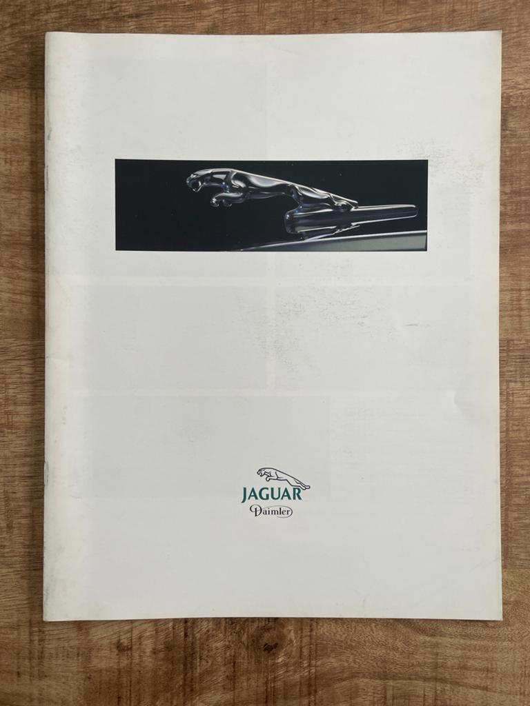Jaguar Daimler autofolder / brochure - jaren ‘90, Ophalen of Verzenden, Zo goed als nieuw, Overige merken