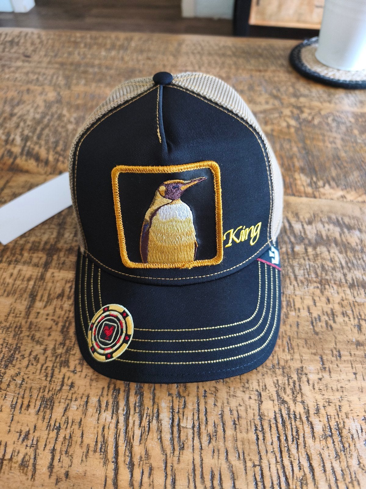 Goorin Bros. King Pinguïn Trucker Cap - Nieuw met kaartjes, Goorin Bros., Nieuw, Pet, One size fits all