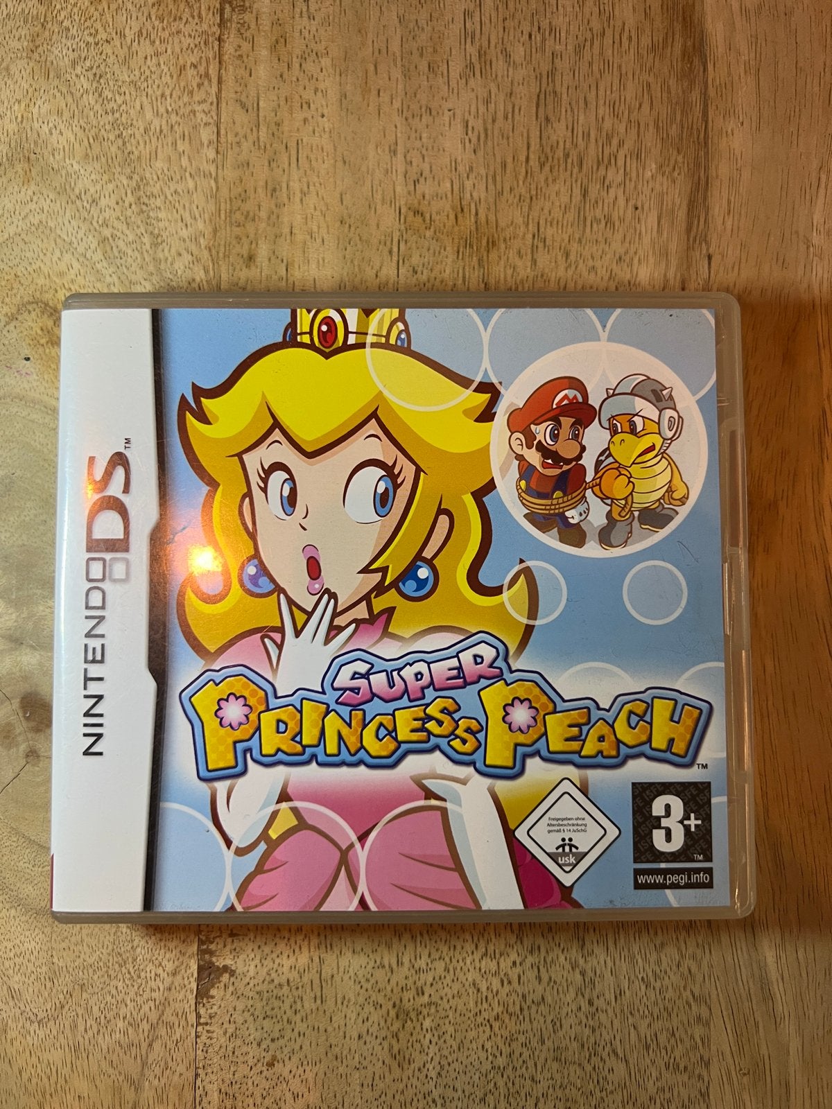 Super Princess Peach Nintendo DS - Zo goed als nieuw, 1 speler, Ophalen of Verzenden, Zo goed als nieuw, Vanaf 3 jaar