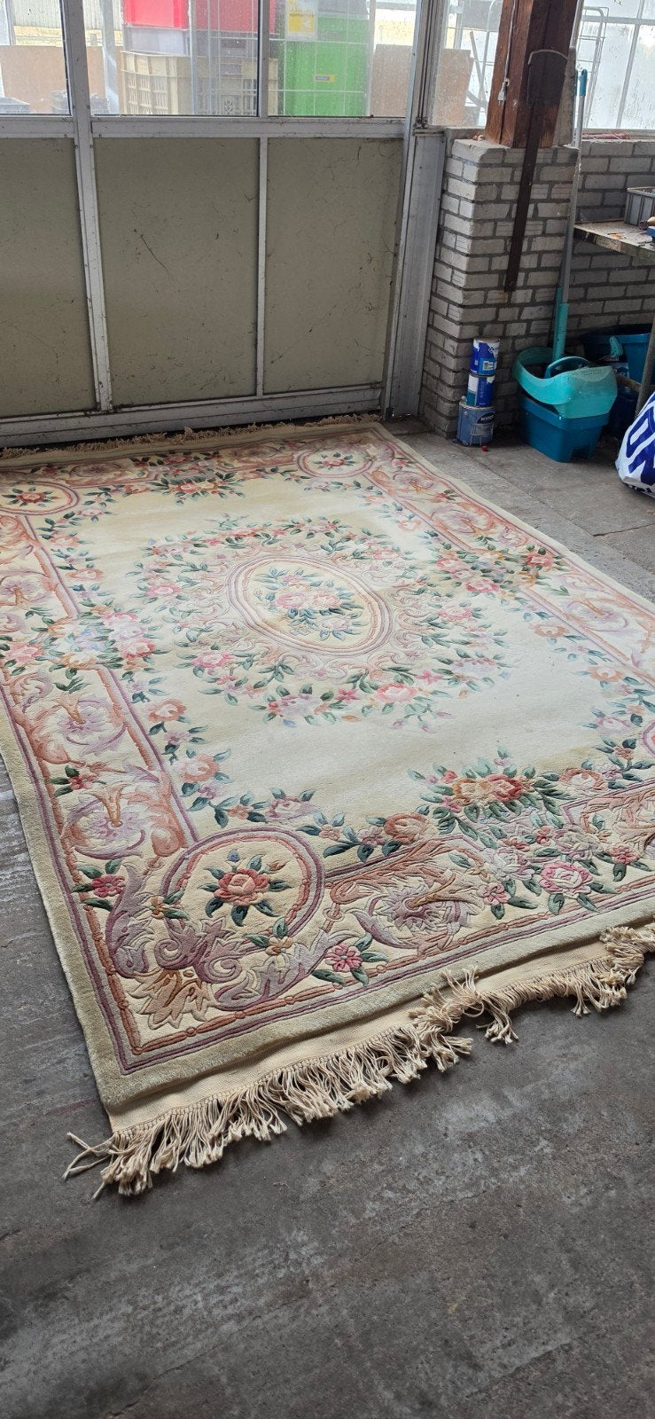 prachtig groot vintage Perzisch wollen tapijt 300x200!, Perzisch, 200 cm of meer, Ophalen of Verzenden, Zo goed als nieuw