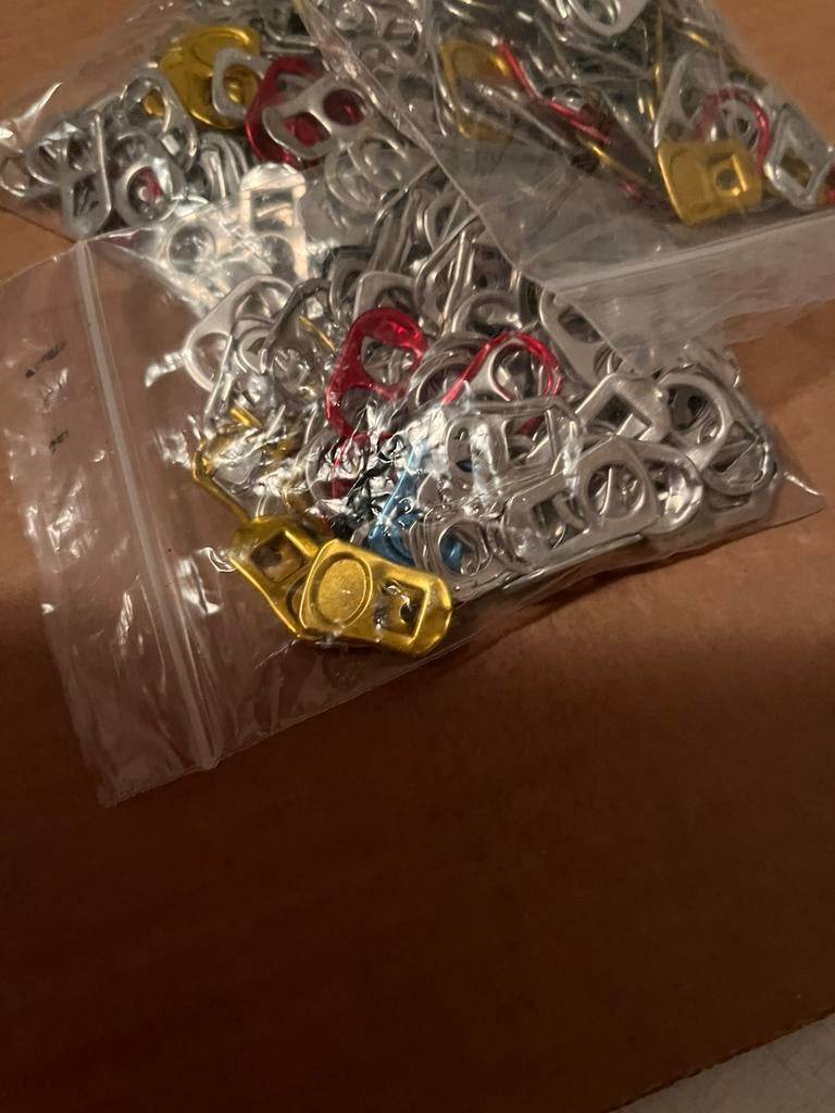 Frisdrannk  blik clipjes. 250 stuks, Ophalen of Verzenden, Zo goed als nieuw