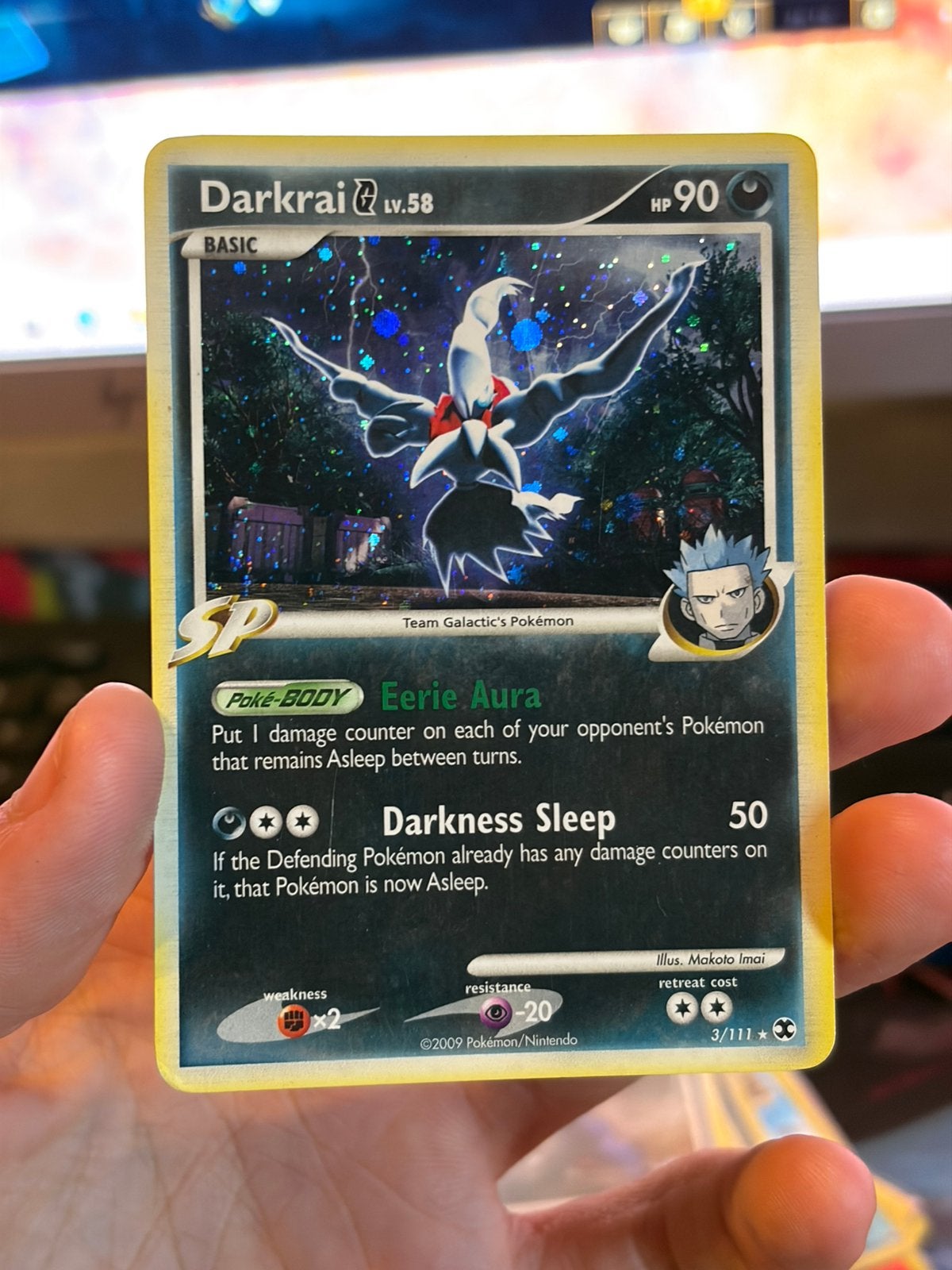 Darkrai G lv 58, Hobby en Vrije tijd, Ophalen of Verzenden, Zo goed als nieuw