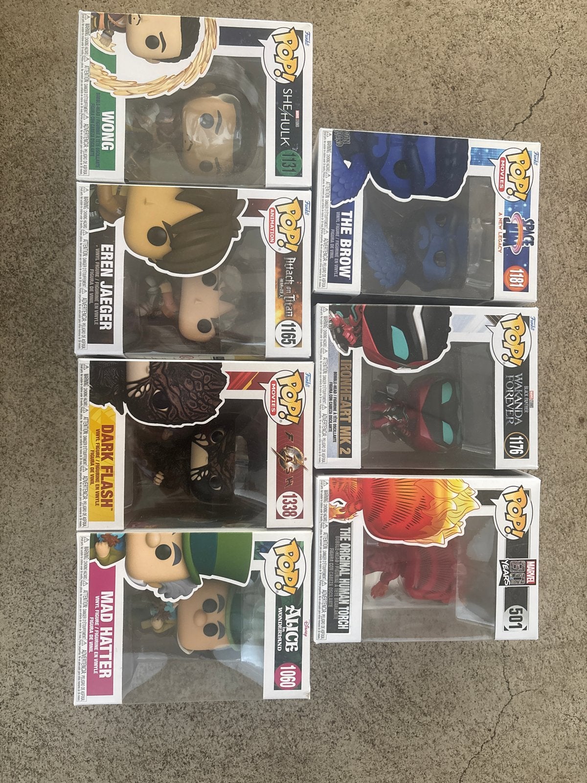 Funko Pop! Collectie: 8 Nieuwe Figuren in Doos, Ophalen, Nieuw