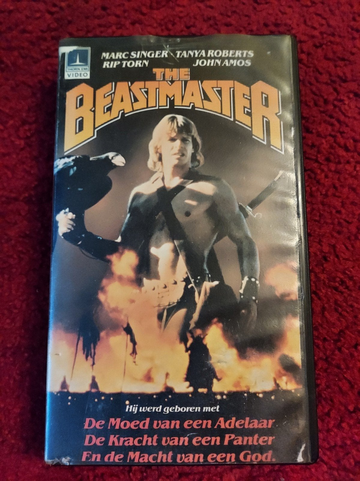 The Beastmaster BETAMAX (Zeldzame betamax), Nederlands ondertiteld, Ophalen of Verzenden, Actie en Avontuur, Gebruikt