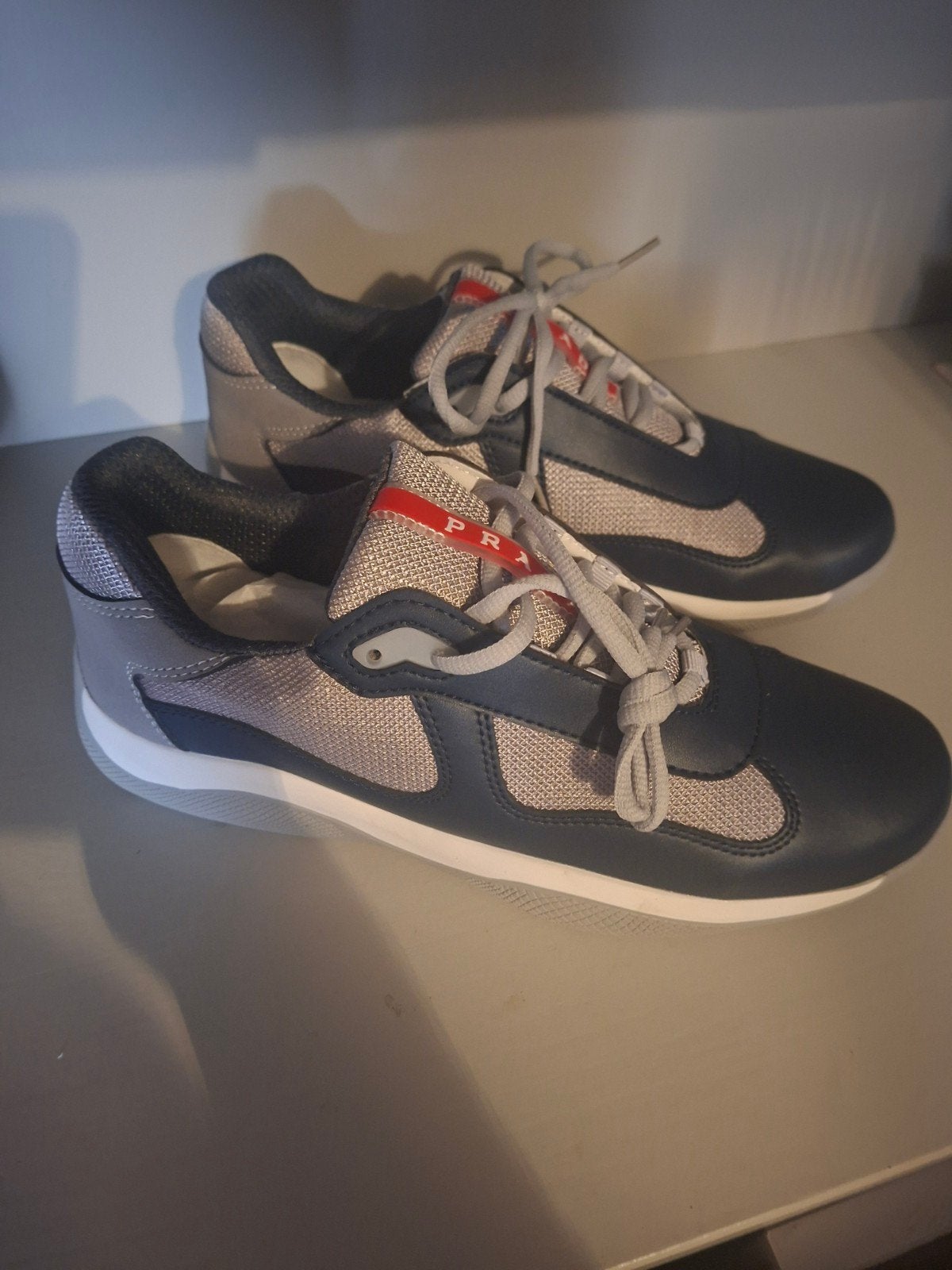Prada american cup Sneakers - nieuw maat 42, Ophalen of Verzenden, Nieuw, Blauw