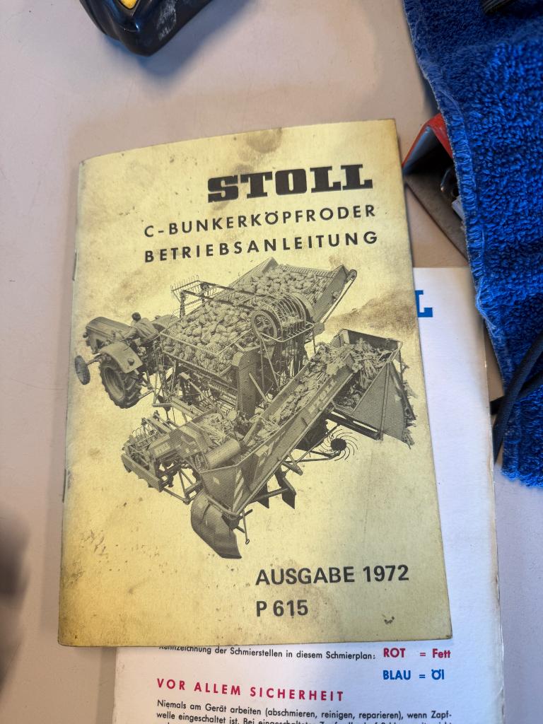 Handleiding stoll bietenrooier, Ophalen of Verzenden