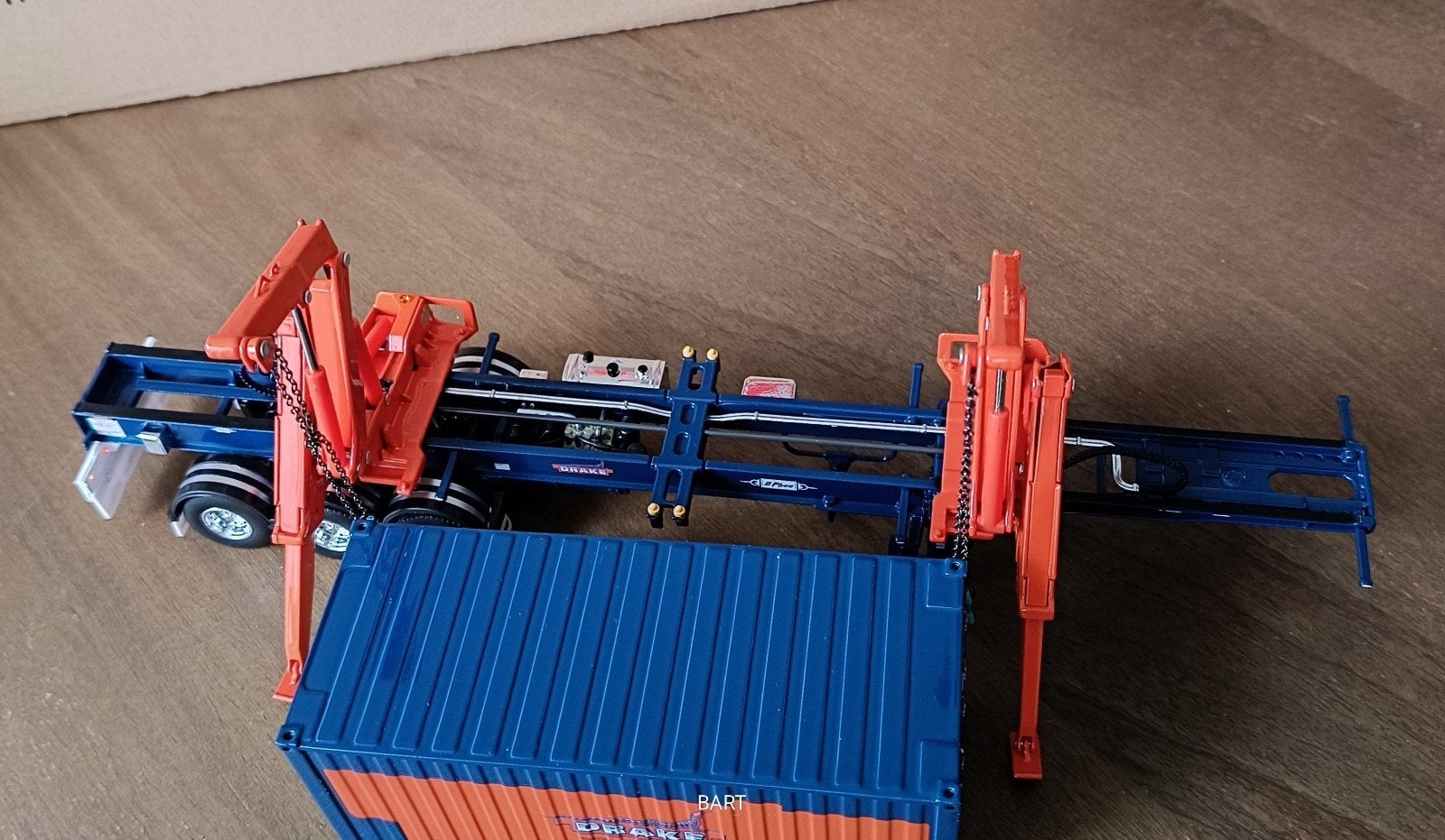 CONTAINER SIDELOADER DRAKE AUSTRALIË GEEN WSI, Ophalen of Verzenden, Nieuw, Bus of Vrachtwagen, Wsi