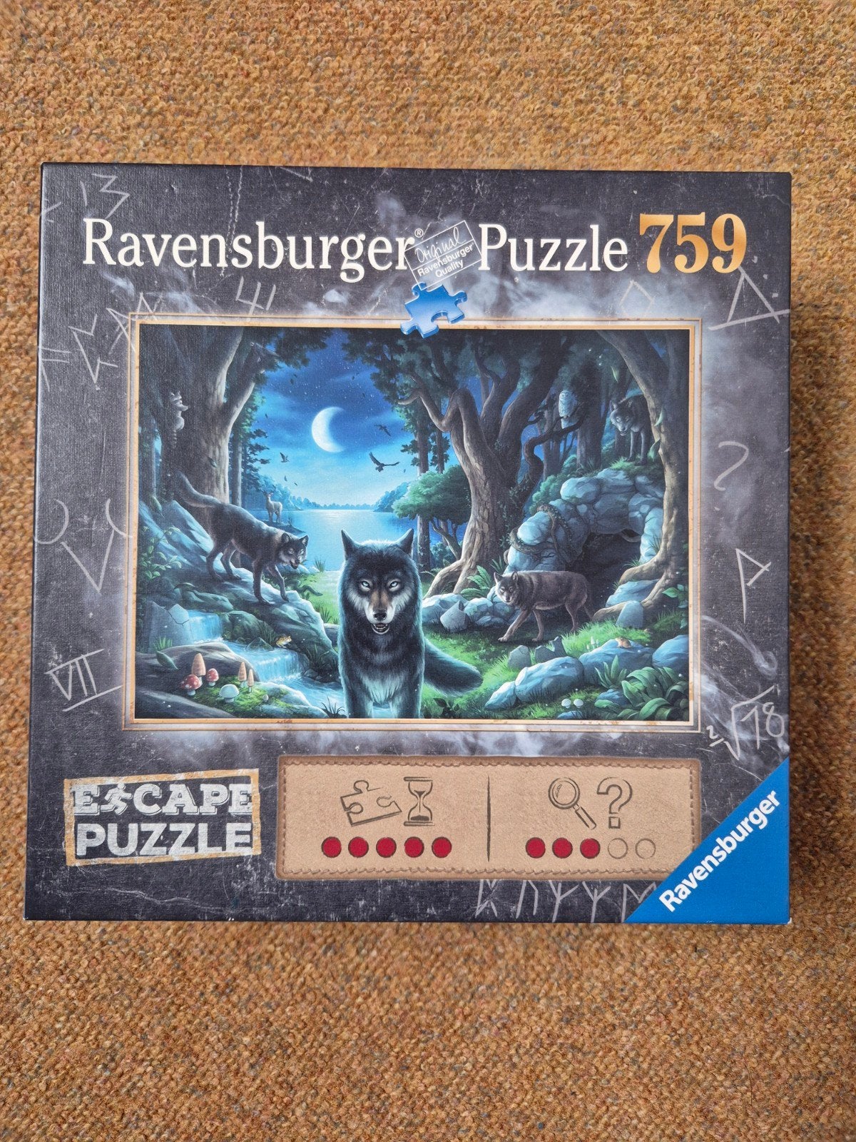 Ravensburger escape puzzel 7, Ophalen of Verzenden, 500 t/m 1500 stukjes, Zo goed als nieuw, Legpuzzel