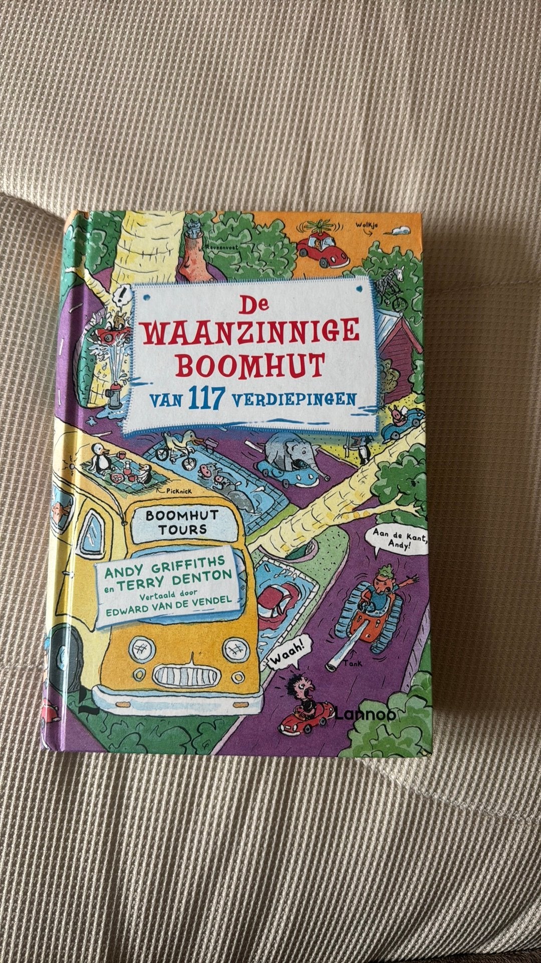Terry Denton - De waanzinnige boomhut van 117 verdiepingen, Terry Denton; Andy Griffiths, Fictie algemeen, Ophalen of Verzenden