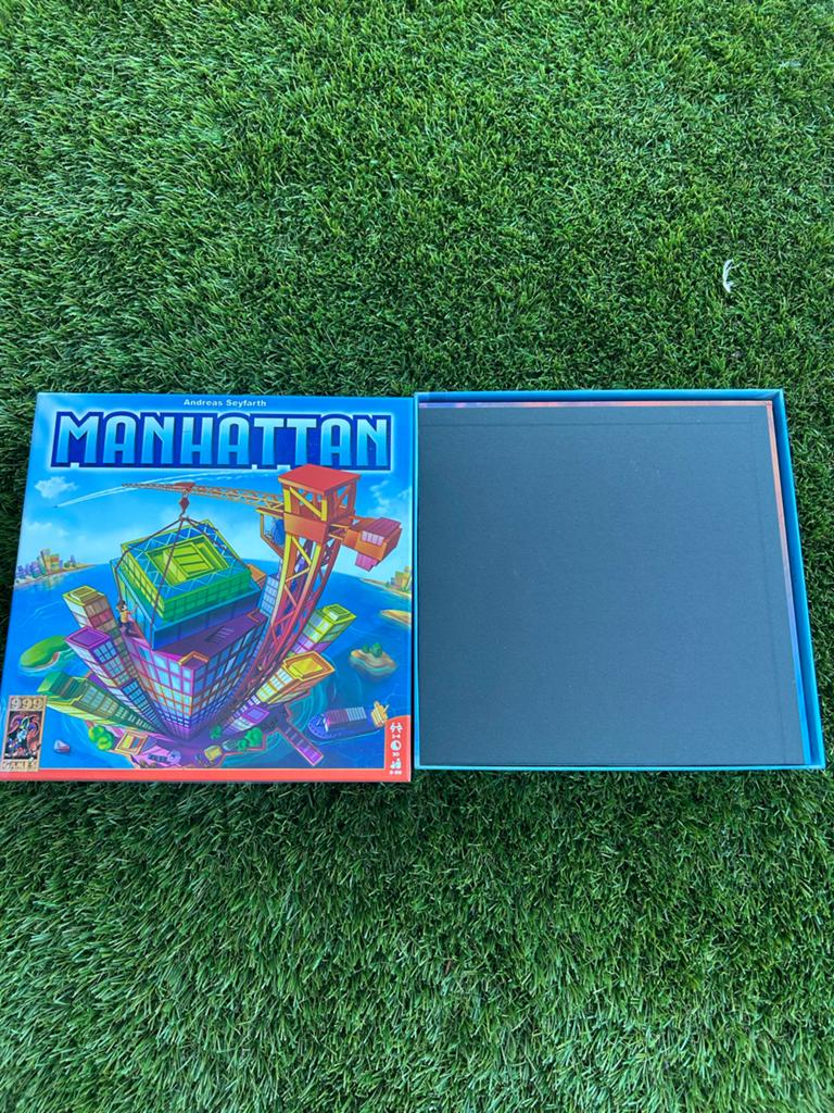 Manhattan Bordspel - Strategisch Bouwspel, Drie of vier spelers, Ophalen of Verzenden, Zo goed als nieuw, Reisspel