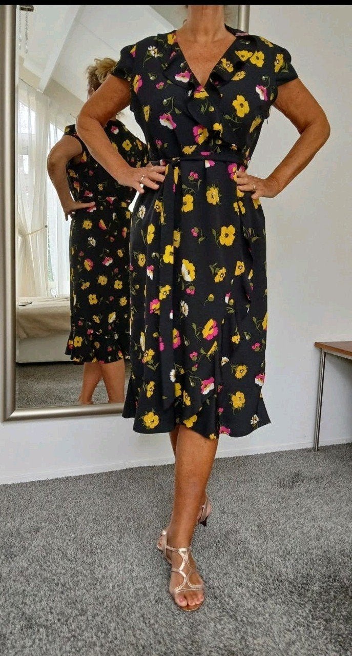 fantastisch jurkje van Steps maat 46 event. m. jasje, Kleding | Dames, Zwart, Maat 46/48 (XL) of groter, Ophalen of Verzenden