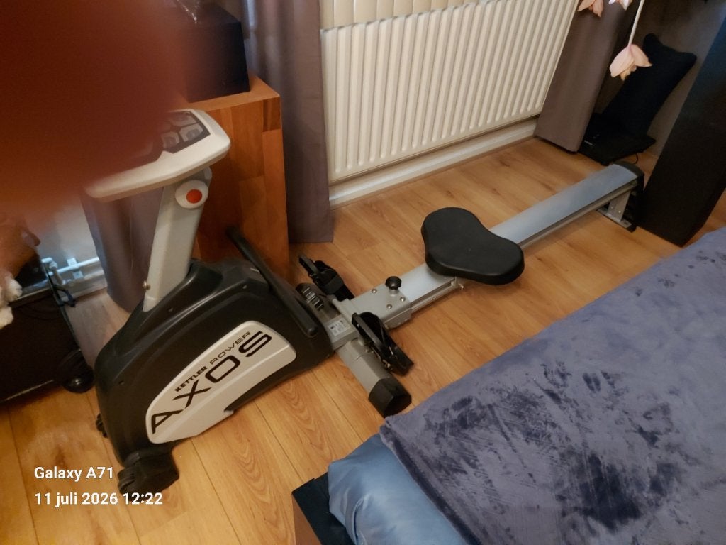 Roeiapparaat, Sport en Fitness, Fitnessapparatuur, Ophalen, Zo goed als nieuw, Roeitrainer