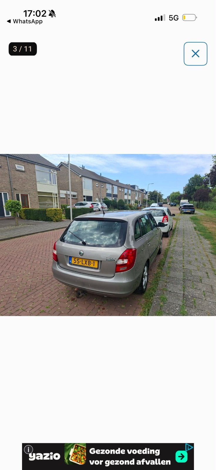 Skoda Fabia 1.2 TDI 55KW Combi 2010 Beige, Voorwielaandrijving, Euro 5, 450 kg, 1199 cc