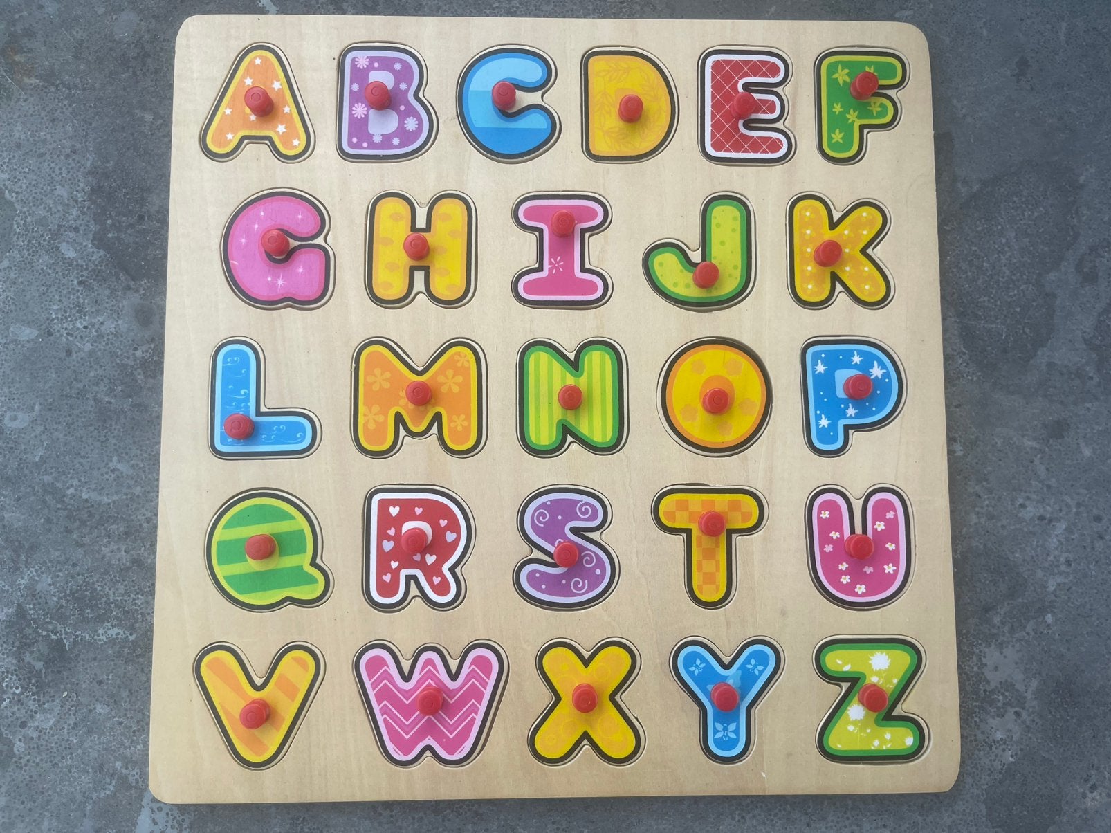 Alfabet puzzel, Ophalen, Meer dan 50 stukjes, Zo goed als nieuw