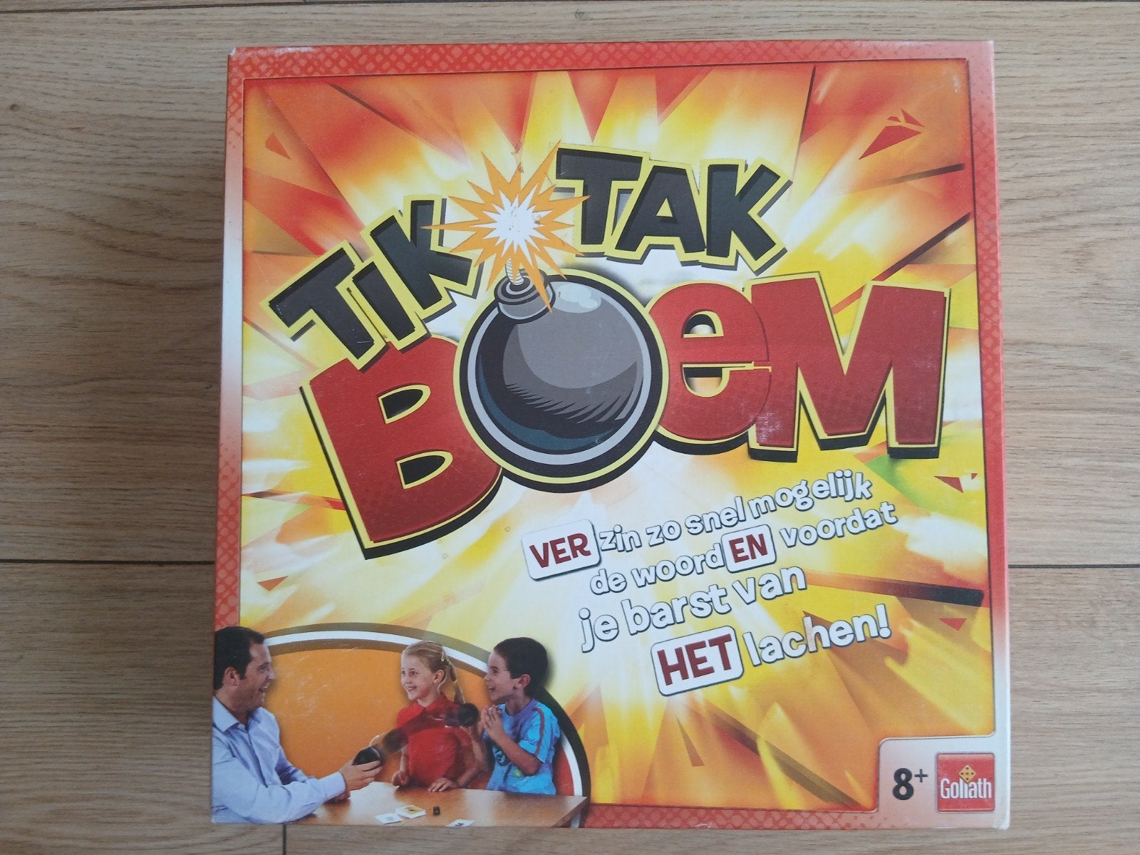 tik tak boem, Vijf spelers of meer, Ophalen of Verzenden, Gebruikt, Goliath