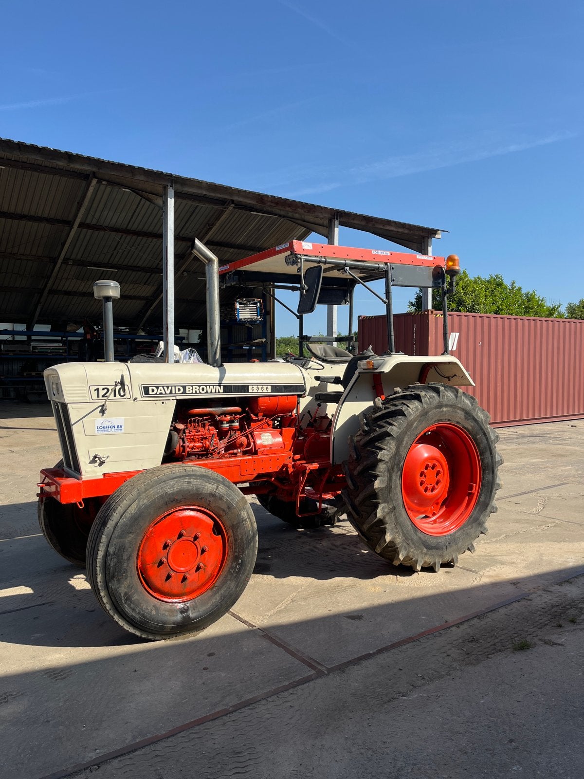 David Brown 1210 Tractor - Klassieke Krachtpatser, 80 tot 120 Pk, Meer dan 10000, Oldtimer, Ophalen