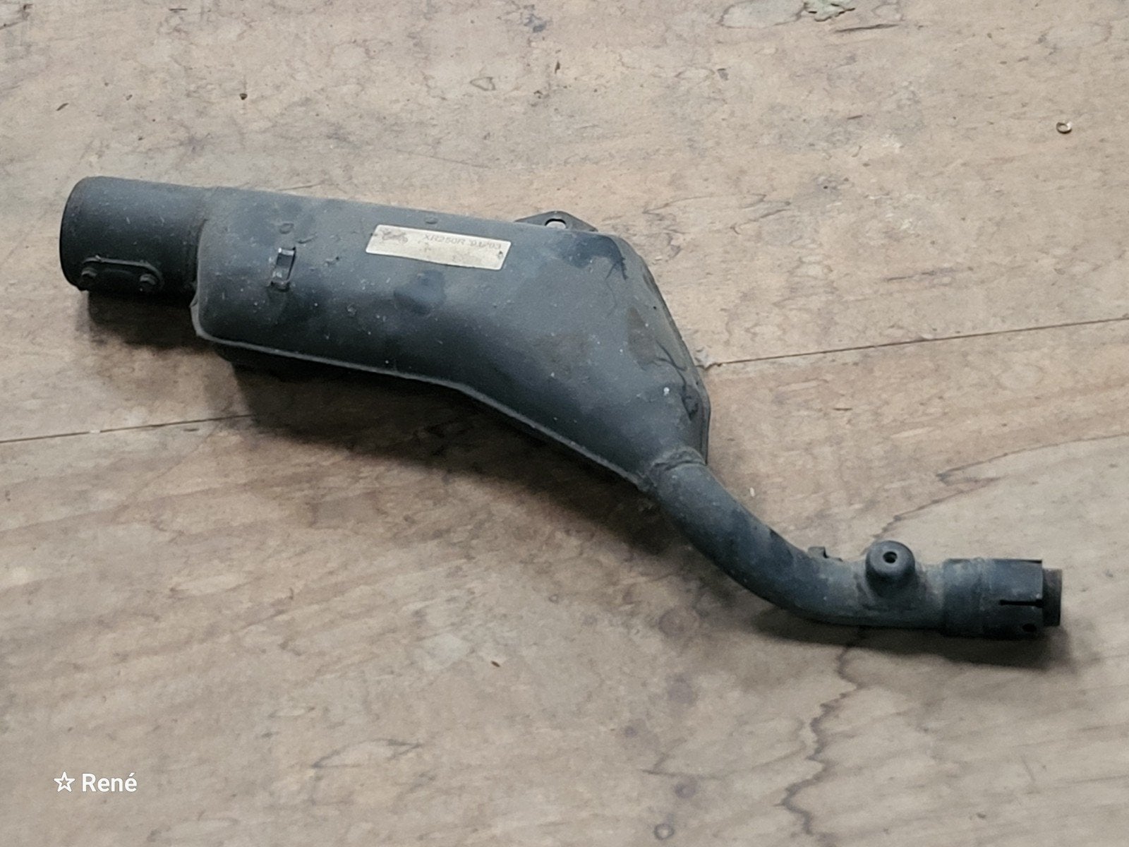 Gebruikte uitlaat HONDA  XL250 r, Ophalen of Verzenden, Gebruikt
