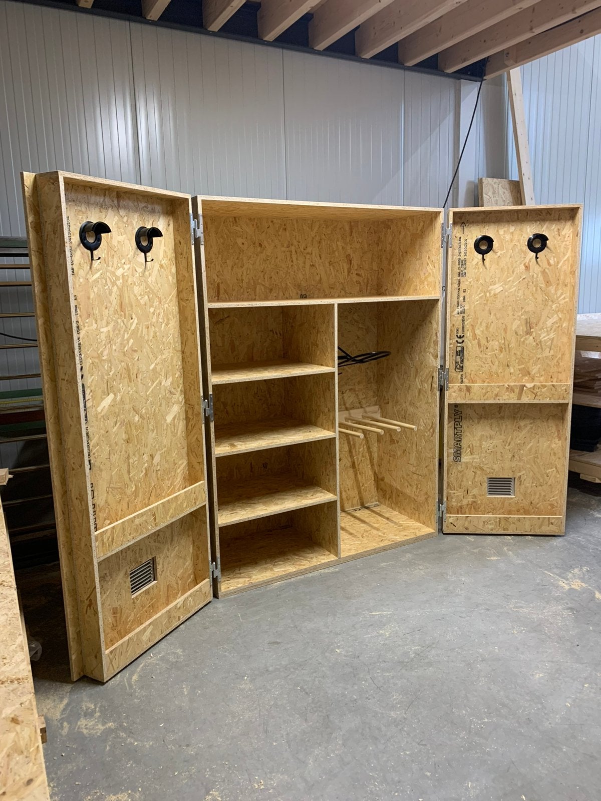 Grote Zadelkast 200x120x80 cm | OSB | Nieuw, Ophalen of Verzenden, Nieuw