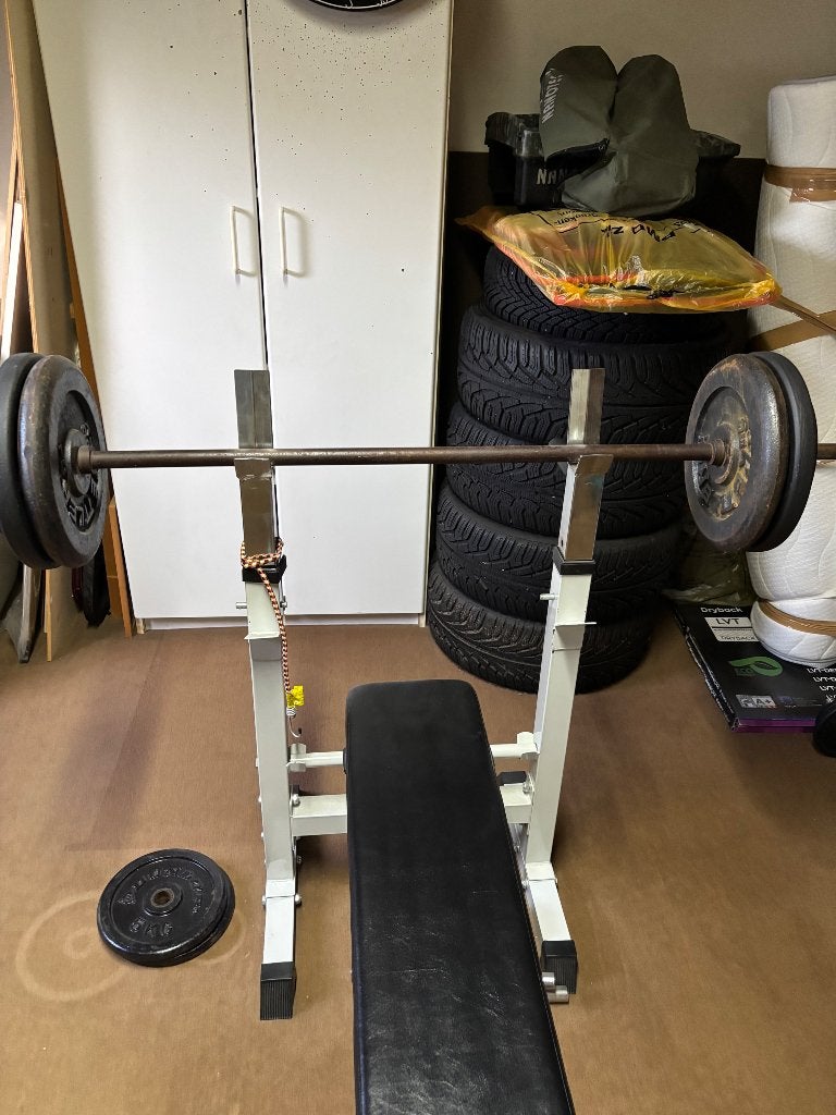 Halterbank, Ophalen, Gebruikt, Armen, Fitnessbank