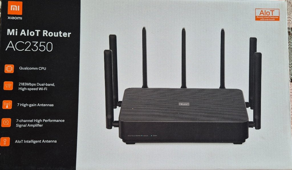 Mi AloT Router AC2350 - Wi Fi 7, Computers en Software, Routers en Modems, Ophalen of Verzenden, Zo goed als nieuw, Router, Xiaomi