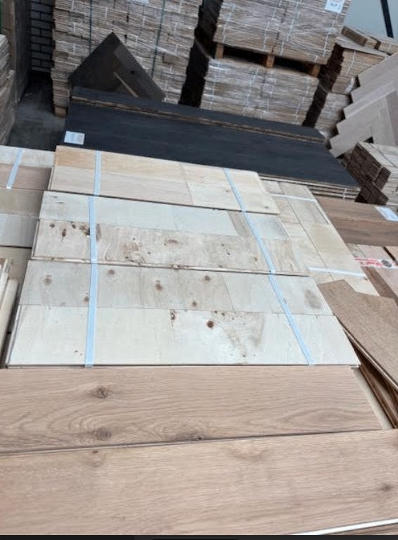 RESTPARTIJ UNIEKE DEAL; 89 M2 VISGRAAT VLOER, Ophalen, Nieuw, 75 m² of meer, Laminaat