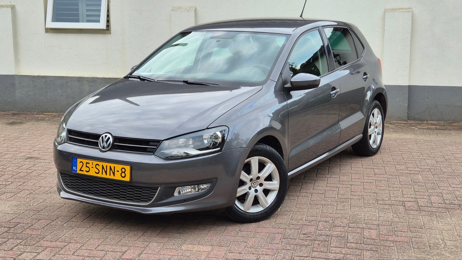 VW Polo 1.2 TSI 77KW Highline 2011 Grijs/Inruil mogelijk, Voorwielaandrijving, Stof, 40 €/maand, 104 pk