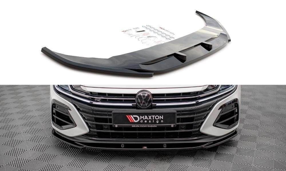 Maxton Design Volkswagen Arteon R Spoiler Lip Splitter, Verzenden, Automotive Parts, A.parts@hotmail.nl, Trasmolenlaan 12 3447 GZ Woerden