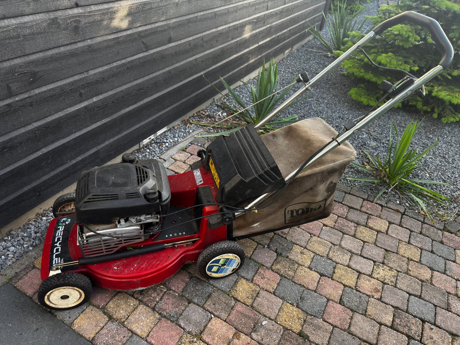 Toro recycler motornaaier 48 cm, Tuin en Terras, Ophalen, Cirkelmaaier, Gebruikt, 40 t/m 49 cm