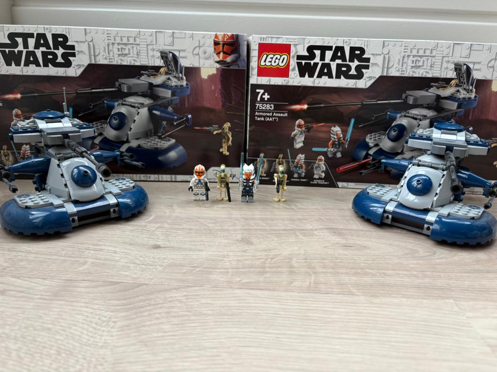 Lego 75283 star wars assault tank AAT 2x, Compleet, Star Wars, Lego, Ophalen of Verzenden