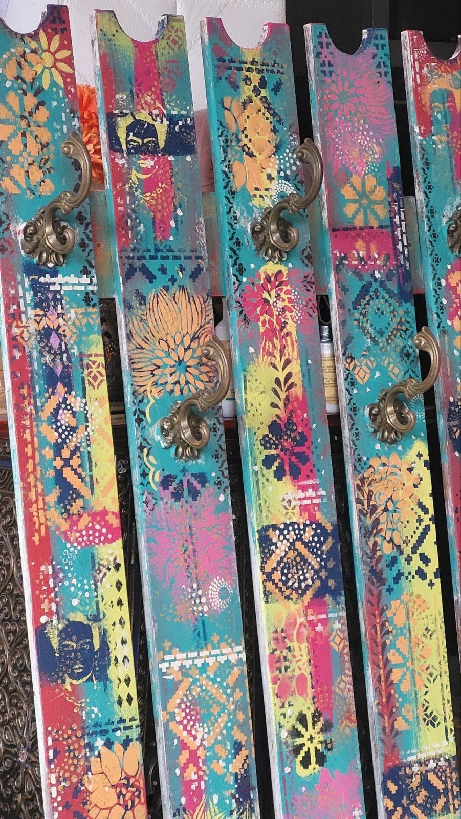 Boho/Mexicaans/Kapstok/Wandrek, Ophalen of Verzenden