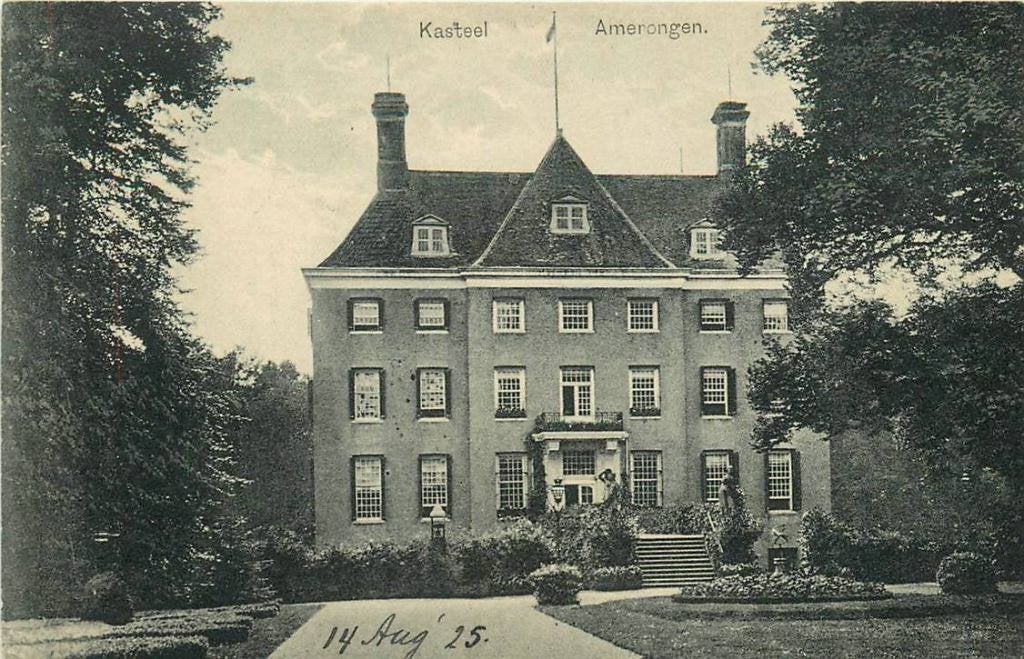388-400-035 Amerongen Kasteel, Verzenden, Voor 1920, Utrecht