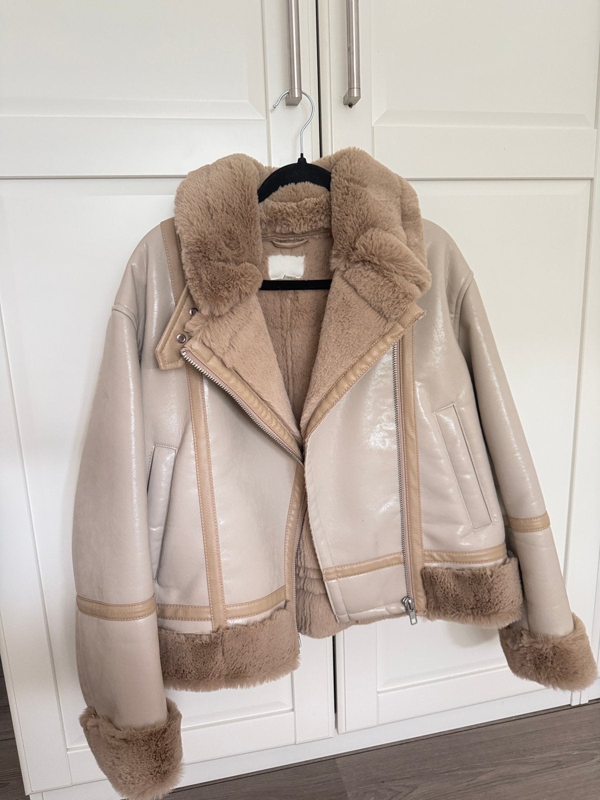 Mooi herfst/winter jas, Kleding | Dames, Jassen | Winter, Ophalen, Nieuw, Maat 38/40 (M), Beige