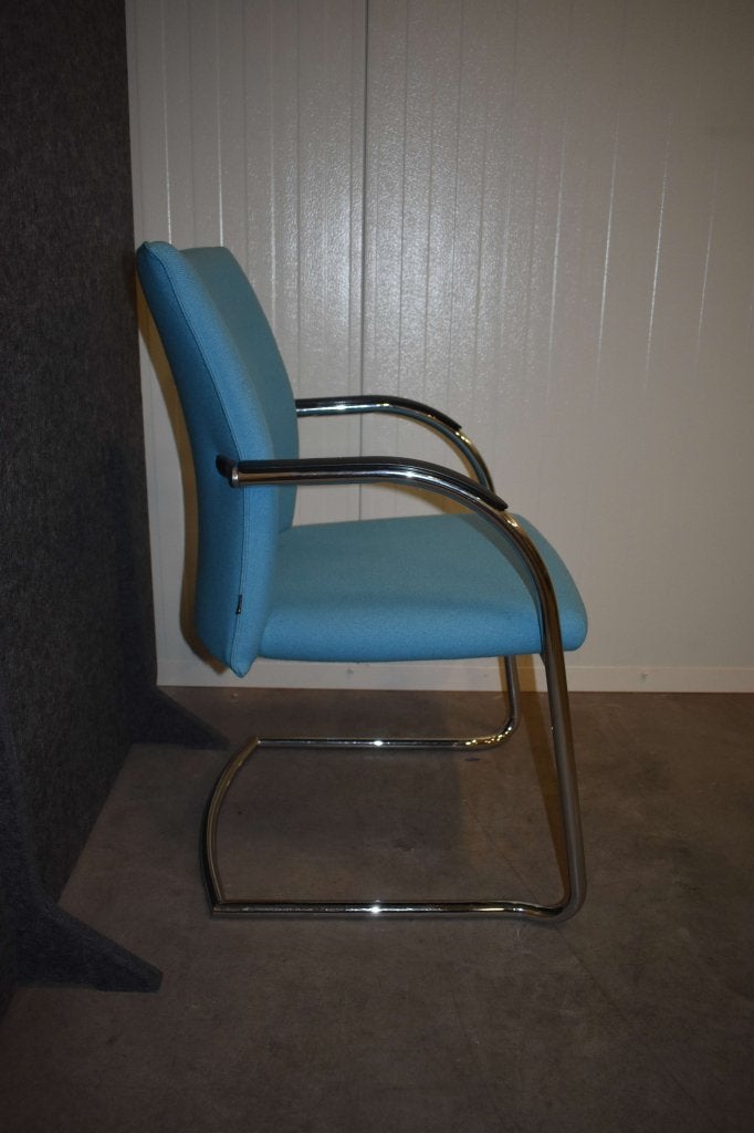 Klober vergaderstoelen / conferentiestoelen / ontvangststoel, Niet ingevuld, Blauw, Niet ingevuld, Ophalen of Verzenden