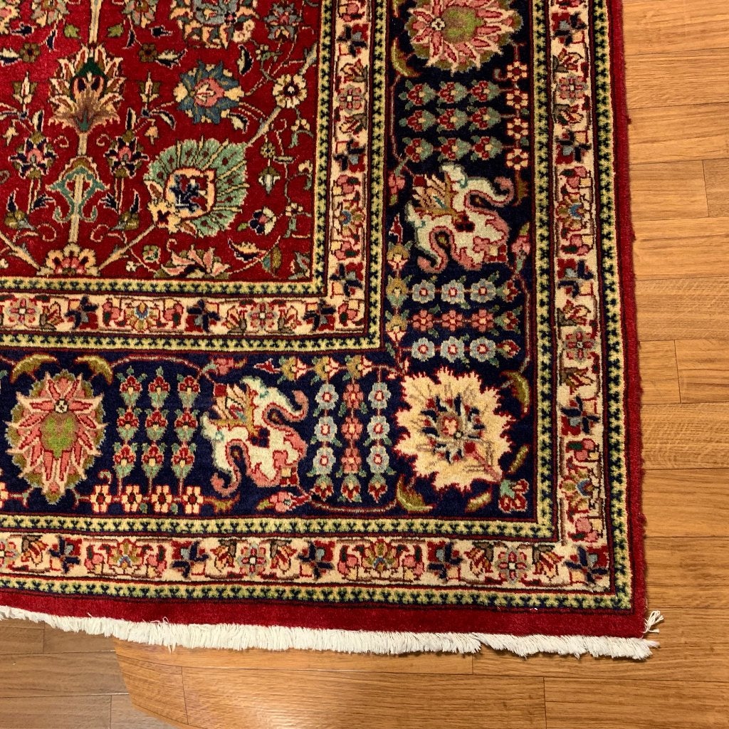 perzisch tapijt tabriz vloerkleed 397 x 300 - Gratis bezorgd, TTM Wonen, Meubels – (Perzische) Tapijten en Woonaccessoires, Taag 63, 2491 CS, Den Haag (Forepark)