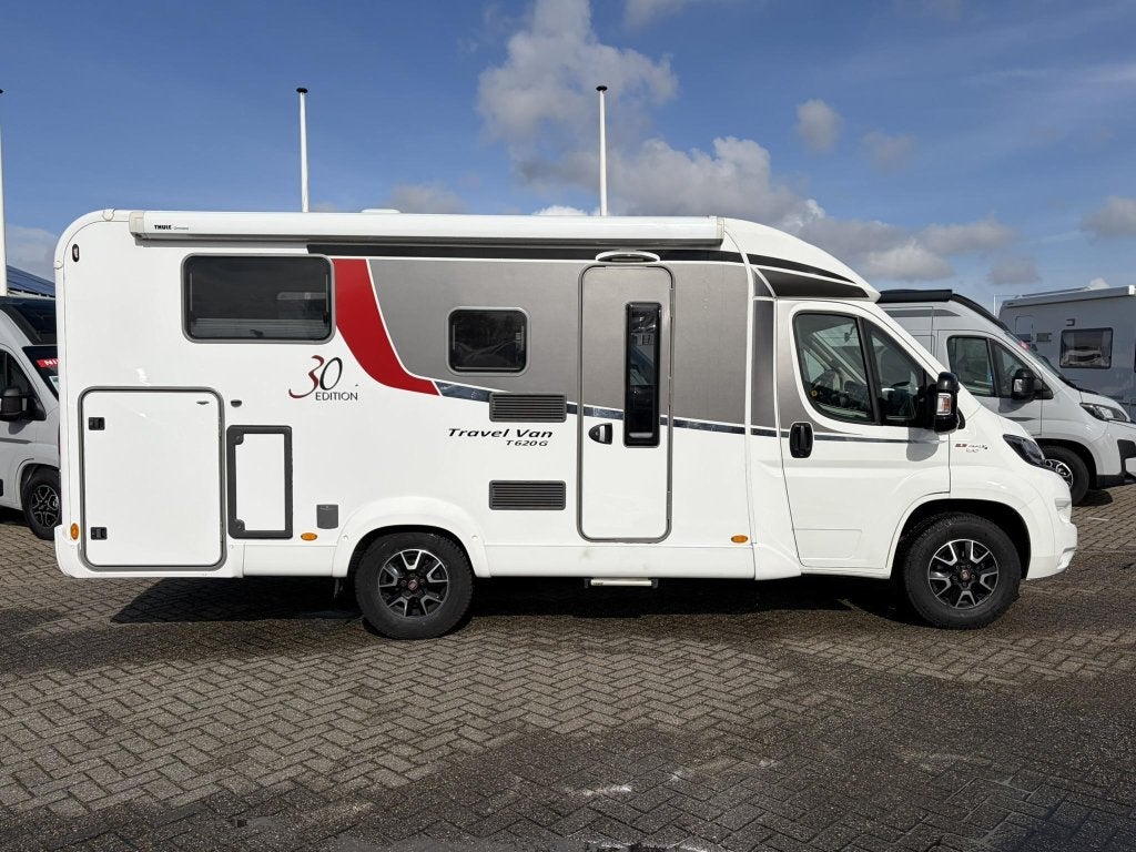 Bürstner Travel Van T 620 G VERKOCHT, Caravans en Kamperen, Campers, Ringverwarming, Fiat, 6 tot 7 meter, Bedrijf