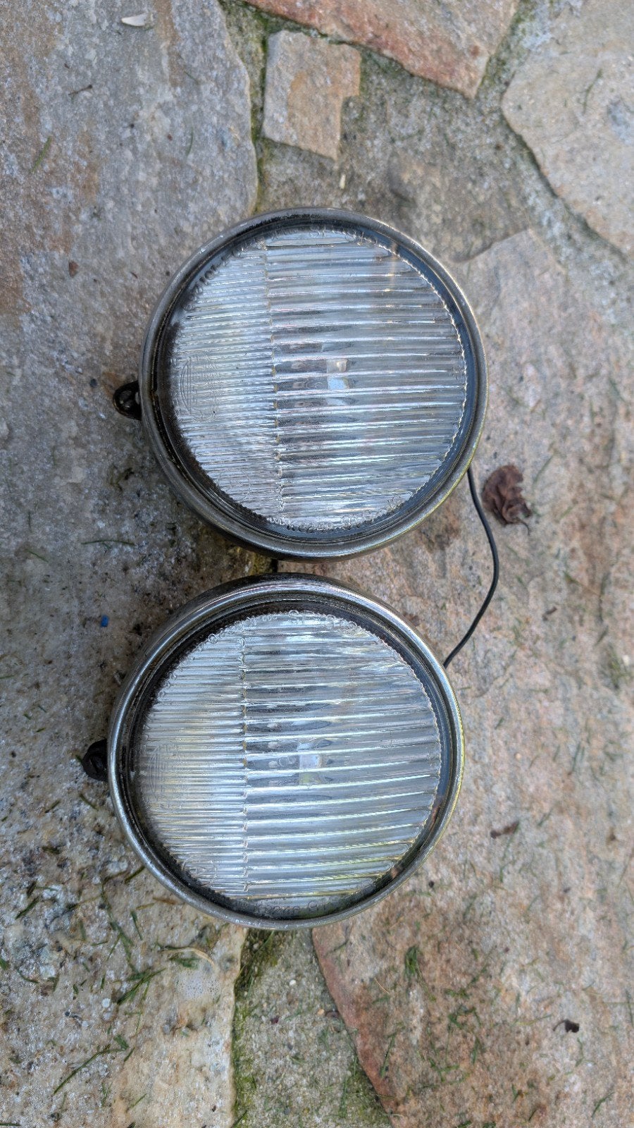 Hella Mistlampen/Verstralers Set (VW, Porsche, Mercedes), Ophalen of Verzenden, Gebruikt, Oldtimer onderdelen