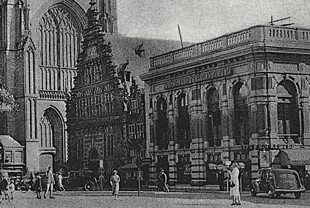 969107	Haarlem	1939	 	Gelopen met postzegel, Ophalen of Verzenden, 1920 tot 1940, Gelopen, Noord-Holland