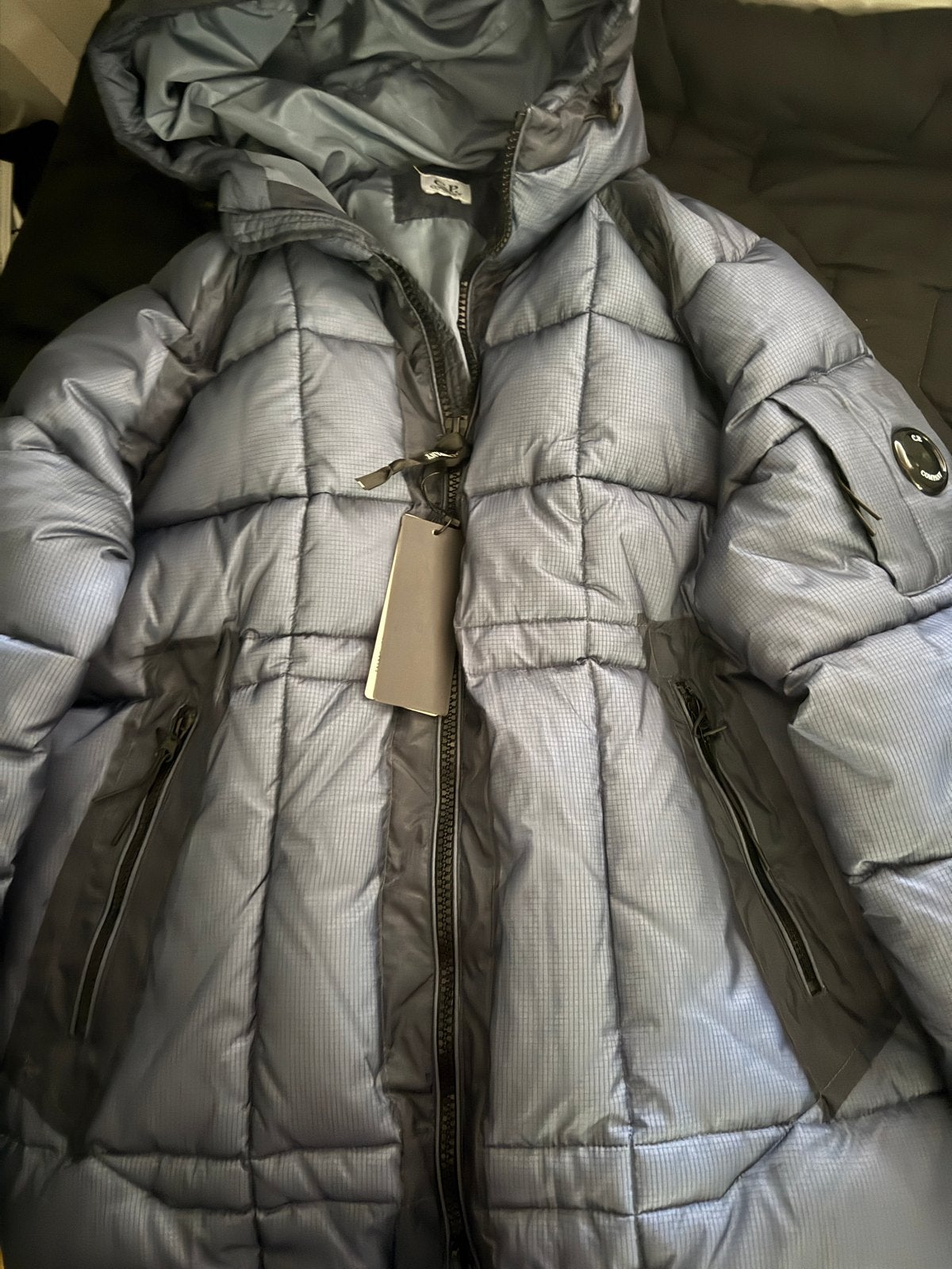 C.P. Company Puffer Jas, Ophalen of Verzenden, Nieuw, Maat 52/54 (L), Blauw