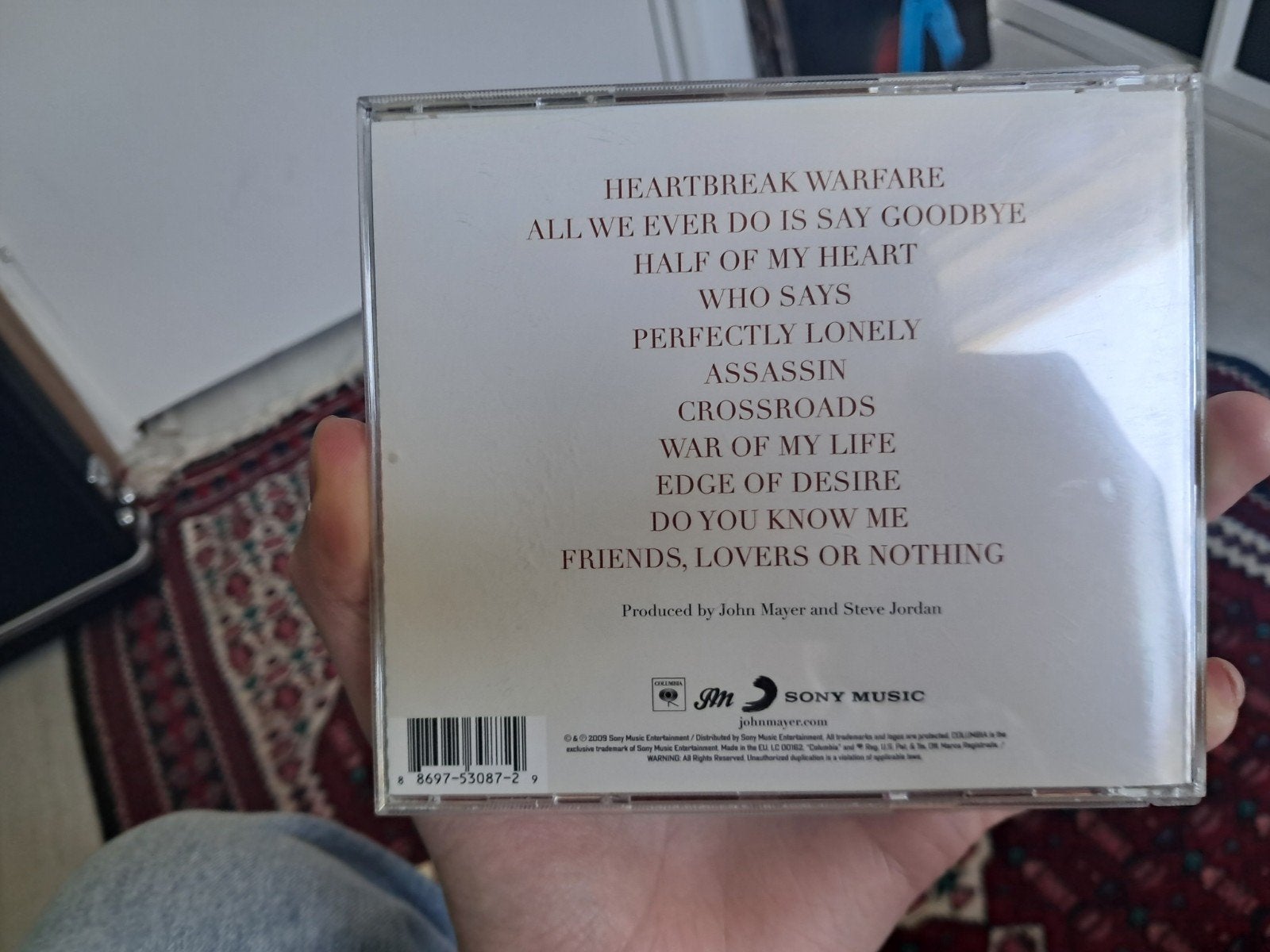 John Mayer - Battle Studies CD, Inclusief boekje, Verzenden, Zo goed als nieuw, Poprock