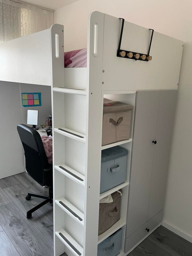 Hoogslaper, Kinderen en Baby's, Kinderkamer | Stapelbedden en Hoogslapers, Ophalen, Gebruikt, Hoogslaper