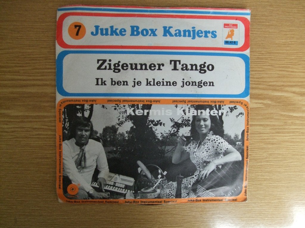 KERMISKLANTEN     ZIGEUNER TANGO / IK BEN JE KLEINE JONGEN, 7 inch, Ophalen of Verzenden, Zo goed als nieuw, Pop