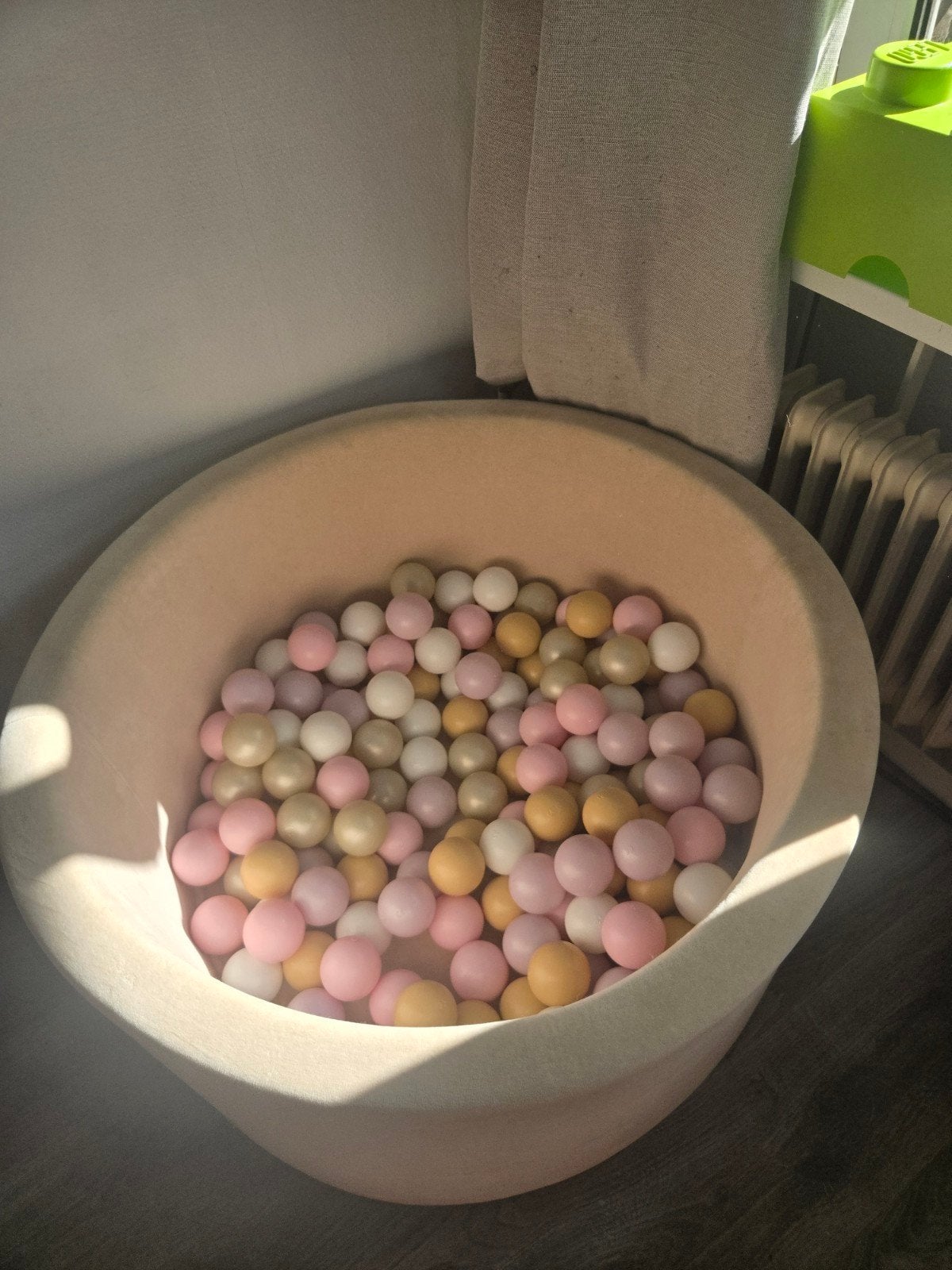 Ballenbak (90cm) met ballen in 3 kleuren, Ophalen, Gebruikt, Overige typen