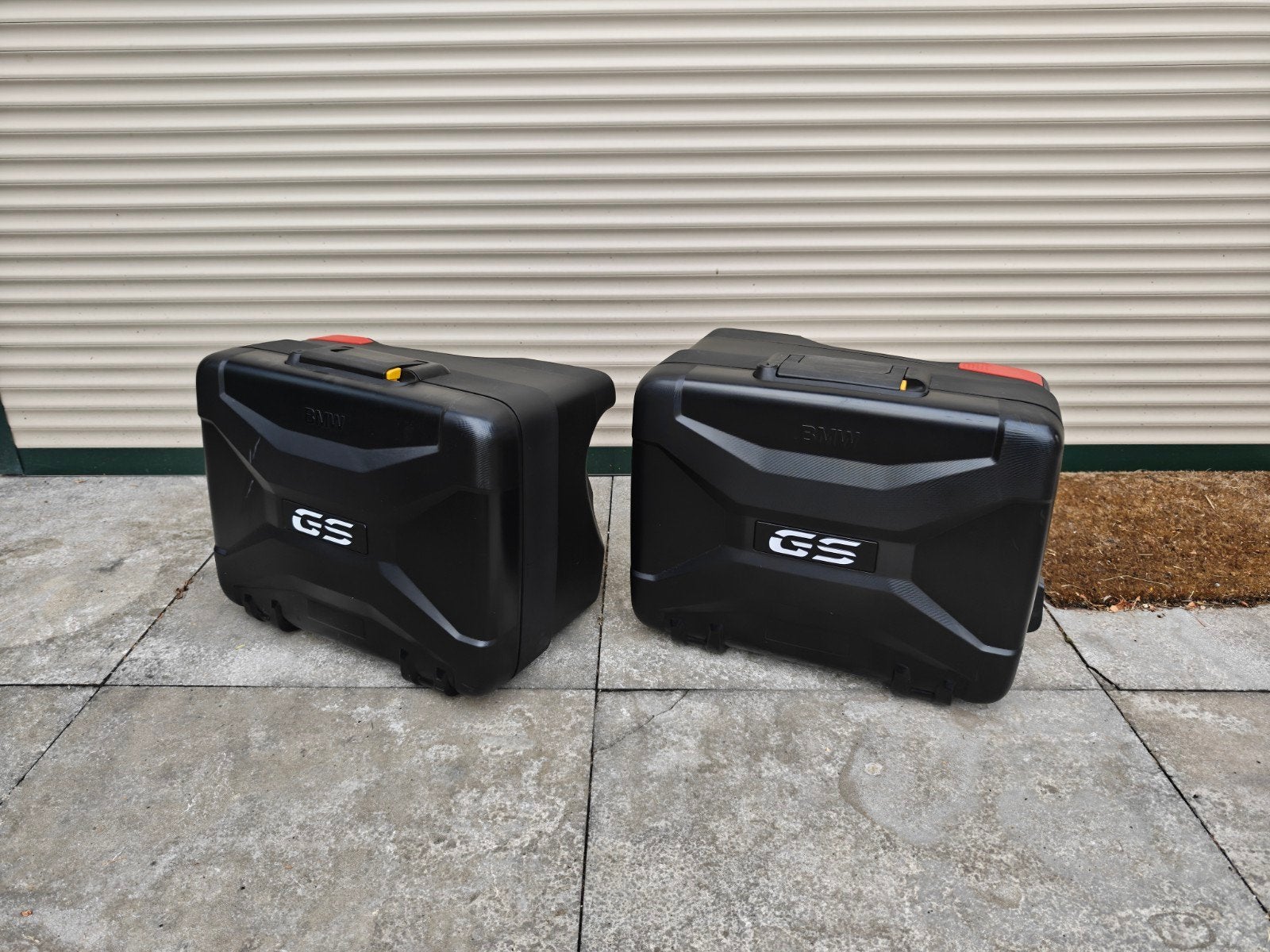 BMW R1250GS zijkoffers vario case R1200GS kofferset zwart, Motoren, Ophalen, Gebruikt