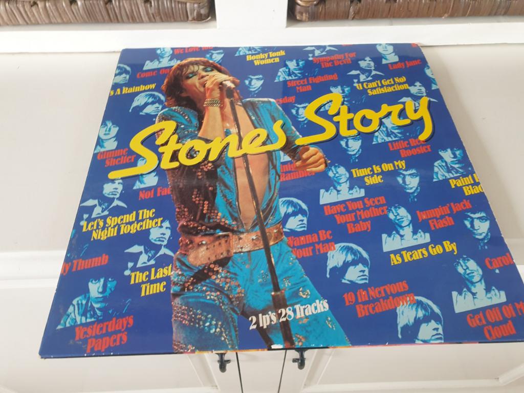 Stones story (dubbel album), Cd's en Dvd's, Vinyl | Rock, Ophalen of Verzenden, Gebruikt, Overige formaten, Poprock