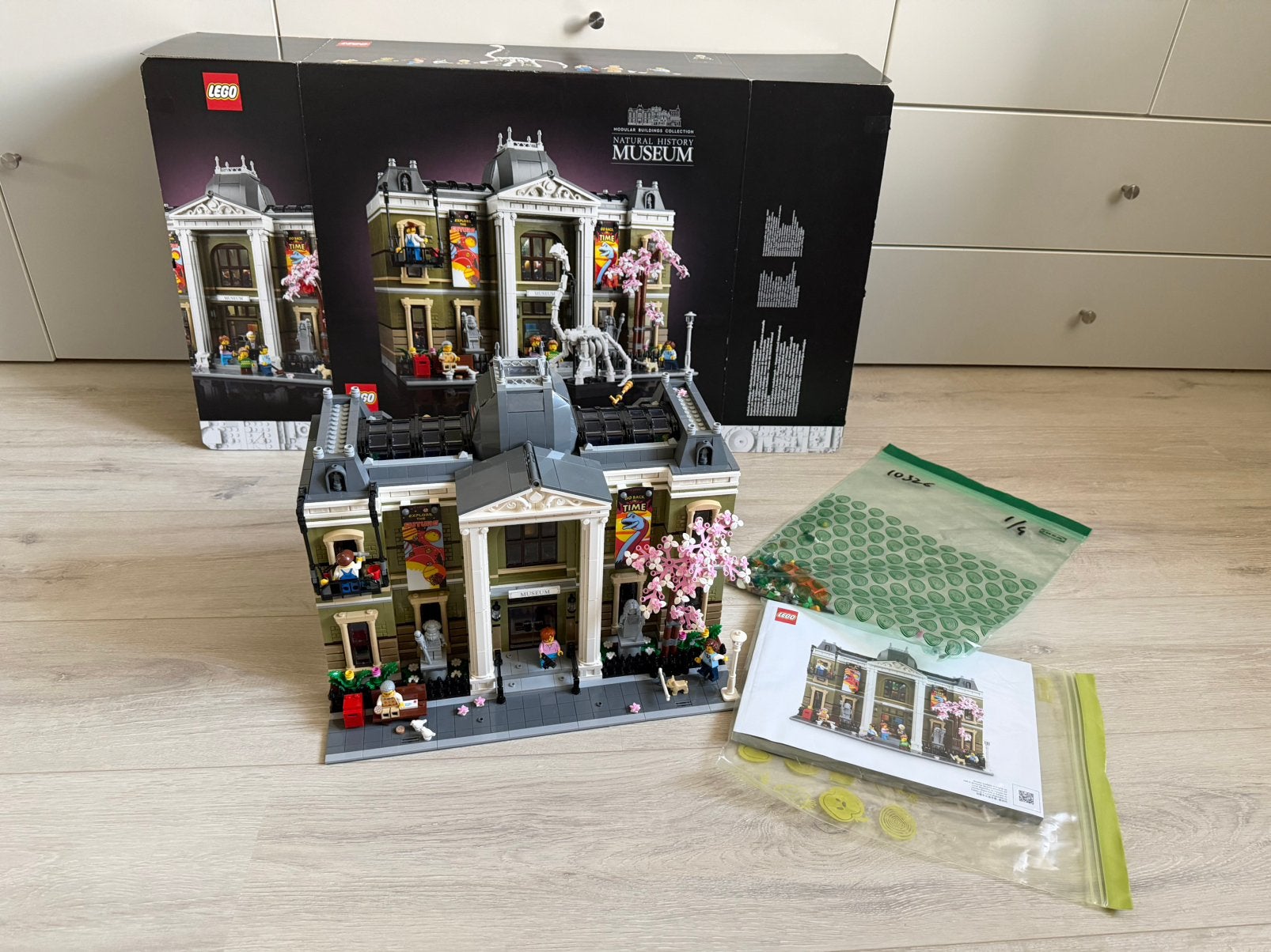 Lego 10326 National History Museum, Ophalen, Lego, Zo goed als nieuw, Compleet