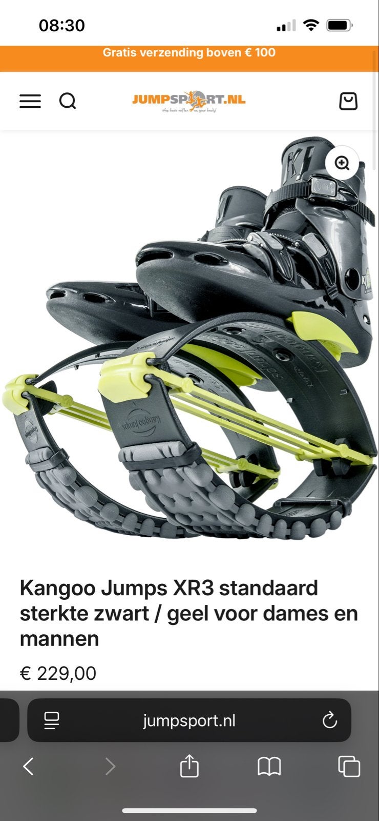 Kangoo Jumps XR3 Rebound Schoenen - Zo goed als nieuw, Sport en Fitness, Ophalen, Zo goed als nieuw