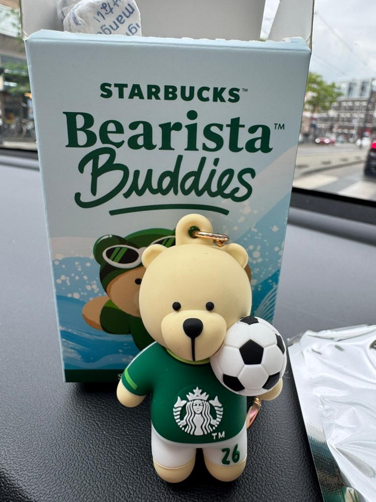 Starbucks bearista voetbal, Ophalen of Verzenden, Nieuw