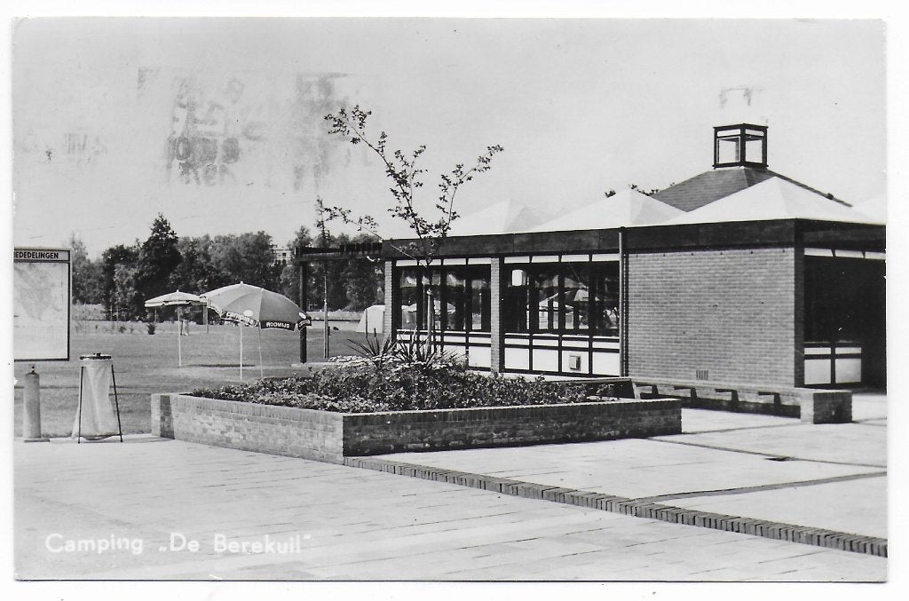 Utrecht Camping De Berekuil Ansichtkaart uit 1973 ( B7701, Ophalen of Verzenden, 1960 tot 1980, Gelopen, Utrecht
