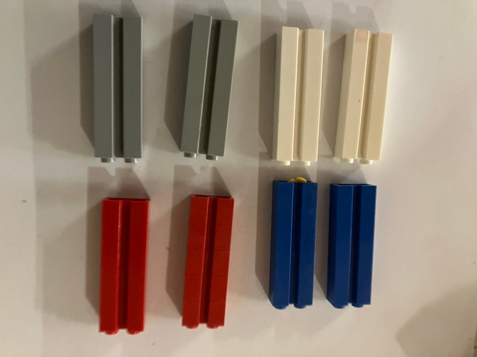 Lego Technic zuilen balken tbv roldeuren garage kazerne, Gebruikt, Lego, Ophalen of Verzenden, Technic