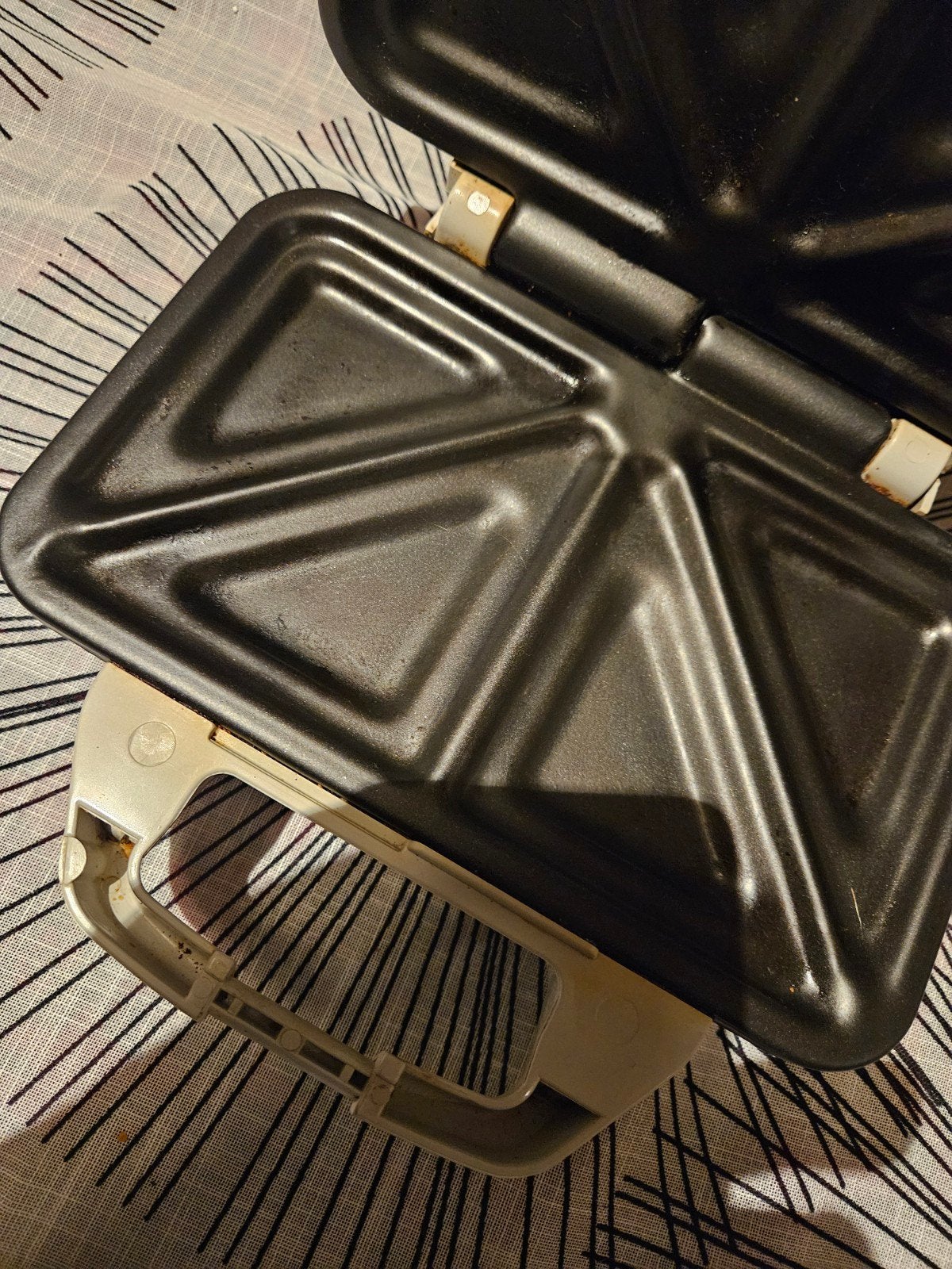 Tefal Ry Type 710 Serie2 tosti-apparaat - 600W, Witgoed en Apparatuur, Ophalen, Gebruikt